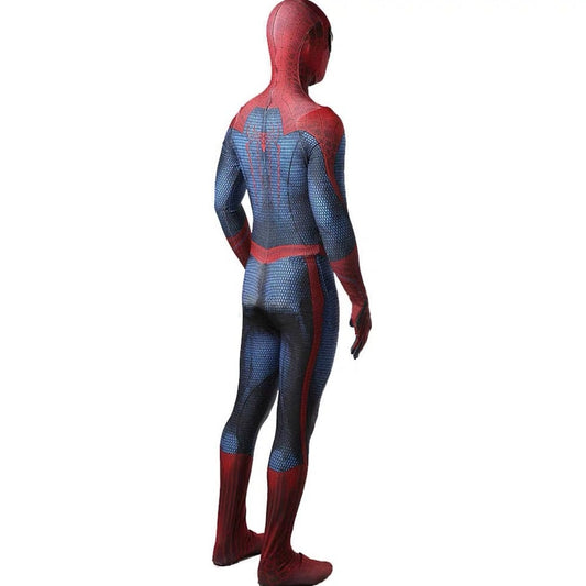 back of SuperHero Bodysuit: Spiderman Costume for Erotic Gay Cosplay- pridevoyageshop.com - gay men’s harness, lingerie and fetish wear