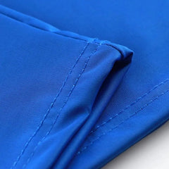 details of blue Men's Drawstring Silky Bell Bottom Sweats & Yoga Pants - pridevoyageshop.com - gay men’s underwear and swimwear