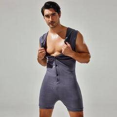 Meat Rack Hooded Onesie for Gay Men