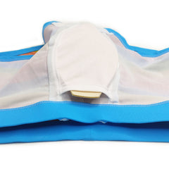 details of Gay Swimwear | Gay Men's Rainbow Drawstring Swim Trunks - pridevoyageshop.com - gay men’s underwear and swimwear