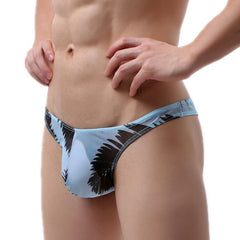 sexy gay man in blue Cheeky Summer Low-Rise Briefs | Gay Men Underwear- pridevoyageshop.com - gay men’s underwear and swimwear