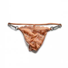 dark orange Floral Shadow Lace Men’s Thongs - pridevoyageshop.com - gay men’s thongs, boxers, briefs and jockstraps