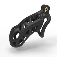 black 4 Size Loyal Chastity Cage for Gay Puppy Play - pridevoyageshop.com - gay men’s puppy play gear, lingerie, fishnet and fetish wear