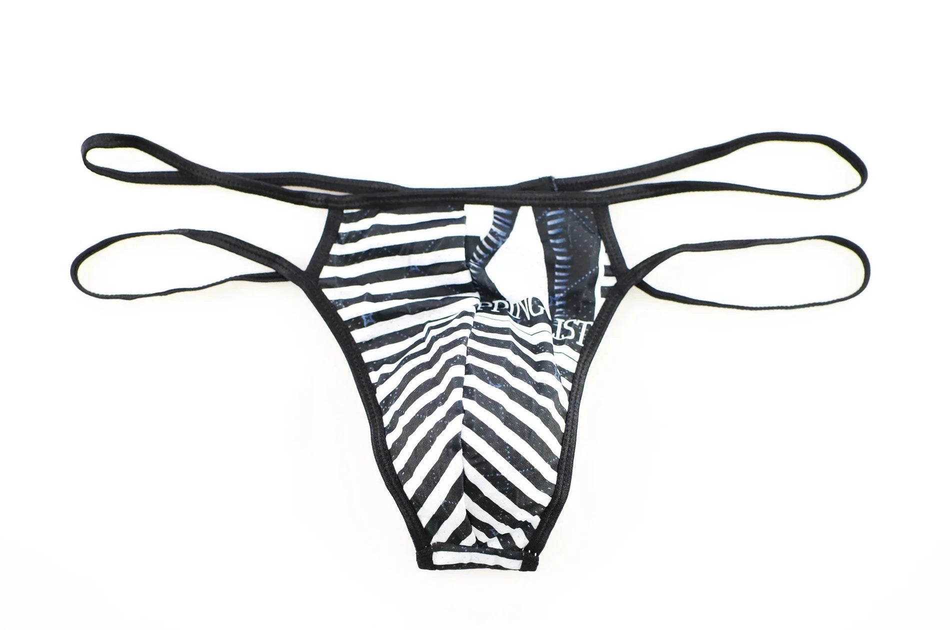 Big Man's Patterned Show Thong - pridevoyageshop.com - gay men’s underwear and swimwear