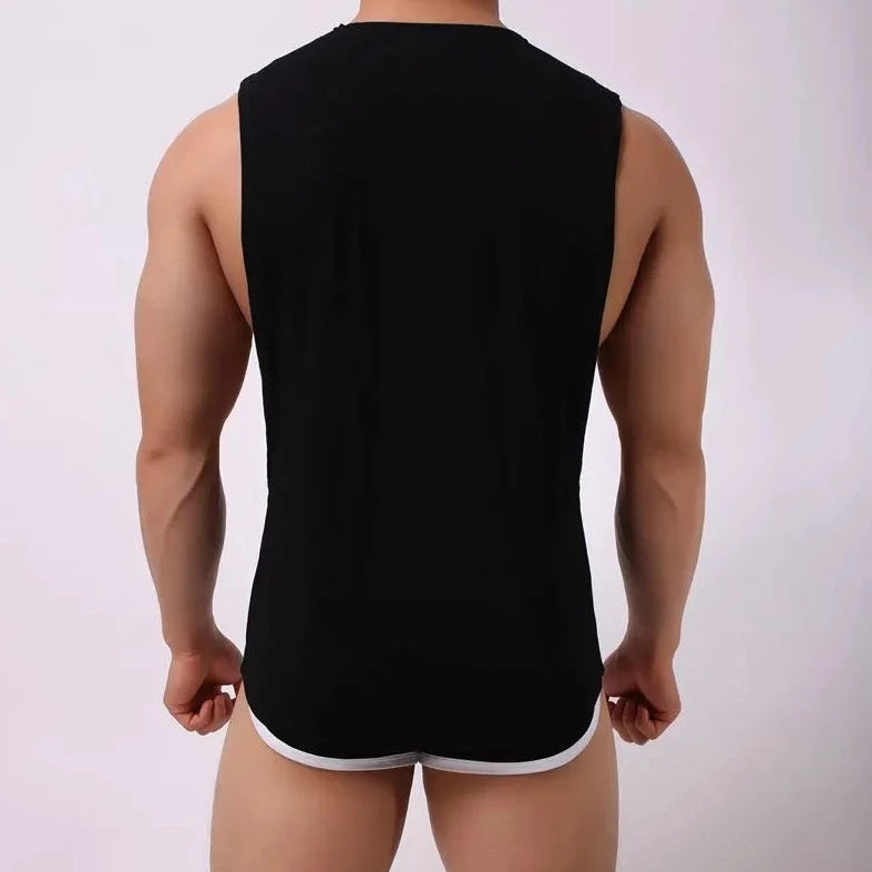 Gay Men's Casual Tank Top and Boxer Briefs - pridevoyageshop.com - gay men’s underwear and swimwear