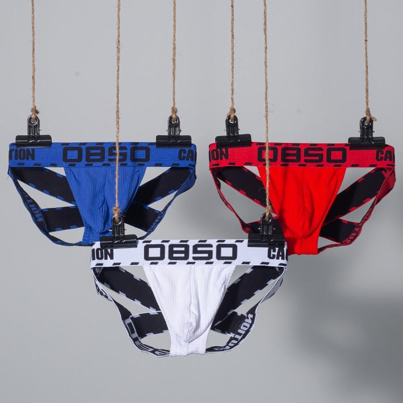 OBSO Men's G-String Jockstrap Underwear - pridevoyageshop.com - gay men’s underwear and swimwear
