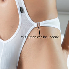 Gay Men's X Cross Singlet