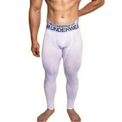 a hot man in white DM Nudism Tights - pridevoyageshop.com - gay men’s thights, leggings, and long underwear