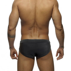 a sexy gay man in black Men's Sideshow Mesh Swim Briefs - pridevoyageshop.com - gay men’s underwear and swimwear