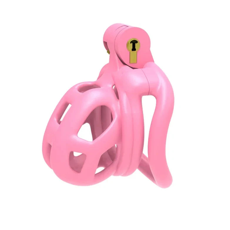 pink 4 Size Loyal Chastity Cage for Gay Puppy Play - pridevoyageshop.com - gay men’s puppy play gear, lingerie, fishnet and fetish wear