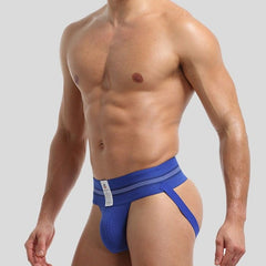 hot gay man in blue Gay Jockstraps: Sexy Gay Jockstrap and Thick Band Jockstrap- pridevoyageshop.com - gay men’s underwear and swimwear