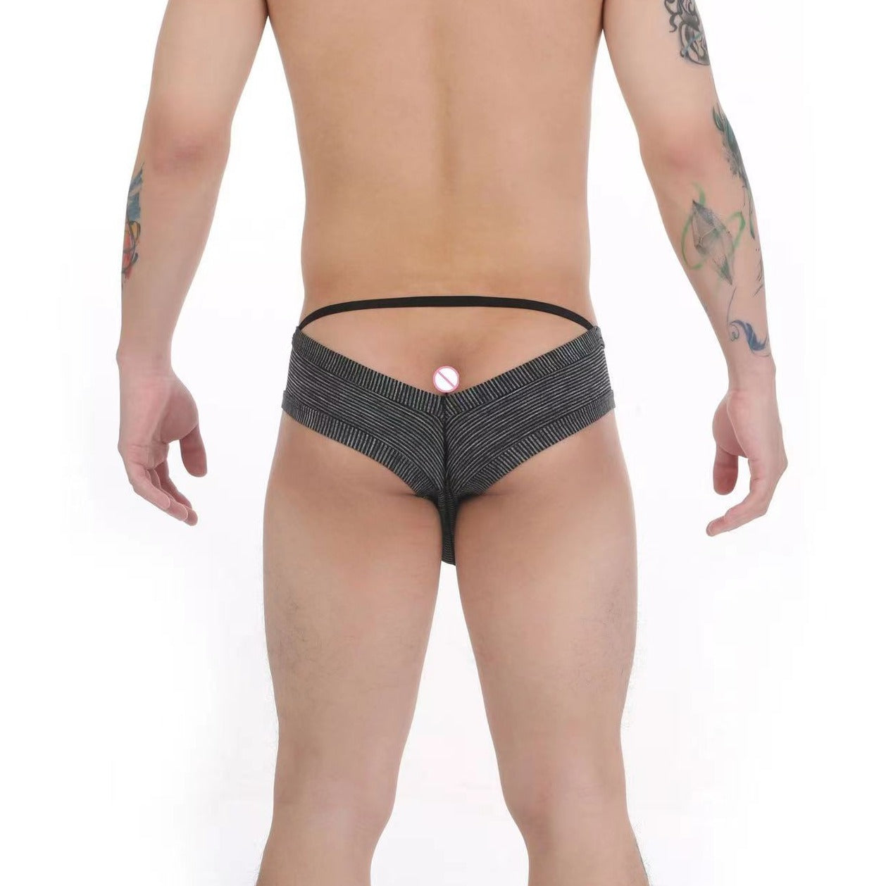 Backless Buns Out Briefs