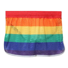 Men's Rainbow Mesh Boxer Briefs - pridevoyageshop.com - gay men’s underwear and swimwear