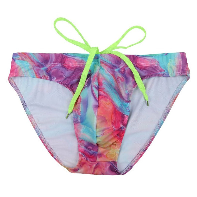 Men's Beachwear: Stylish Printed Swim Briefs