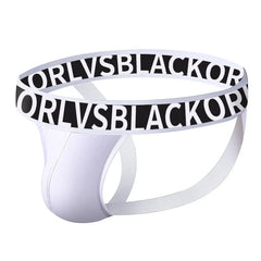 white ORLVS Bold Jockstrap - pridevoyageshop.com - gay men’s underwear and swimwear