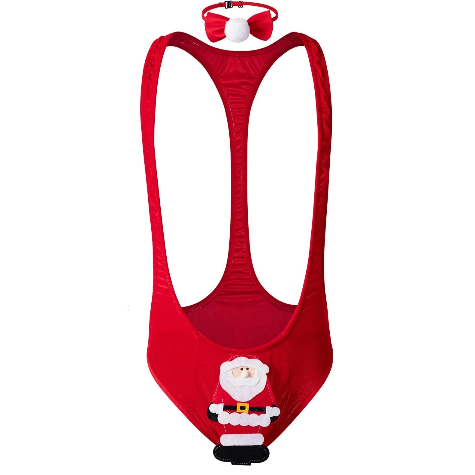 details of The Santa Must Be Crazy Bodysuit - pridevoyageshop.com - gay costumes, men role play outfits, gay party costumes and gay rave outfits
