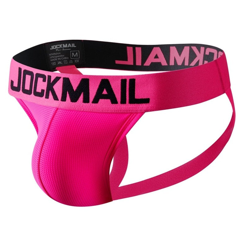 Jockmail Men's Neon Party Jockstrap – Gay Party Underwear