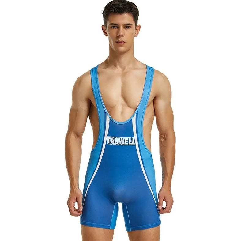  a sexy gay man in blue Classic Athletic Singlet - Men's Singlets, Bodysuits, Leotard & Unitard - pridevoyageshop.com