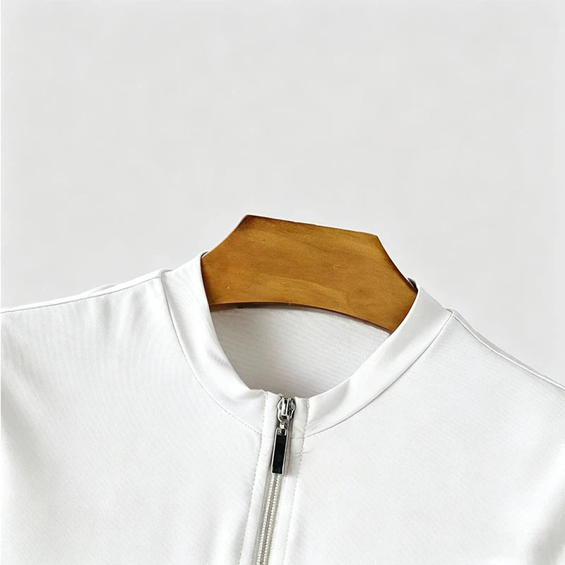 Pull It Down Deep-V Bodysuit for Gay Men