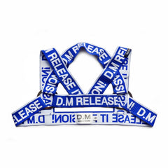 blue DM Men's Release O-Ring Chest Harness | Gay Harness- pridevoyageshop.com - gay men’s harness, lingerie and fetish wear