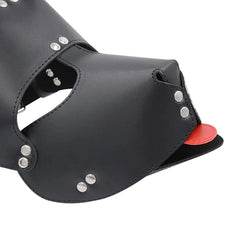 details of black Bentley Puppy Hood - pridevoyageshop.com - gay men’s underwear and swimwear