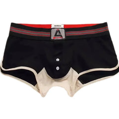 black Young Men's Boxer Briefs - pridevoyageshop.com - gay men’s underwear and activewear