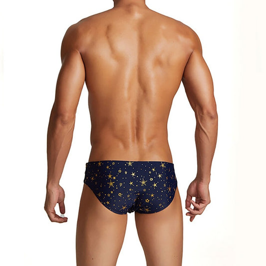 hot gay man in Gay Swimwear | Golden Stars Swim Briefs- pridevoyageshop.com - gay men’s underwear and swimwear
