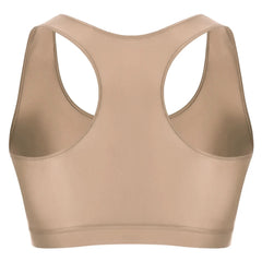 coffee Men's Glossy Sports Crop Top | Gay Crop Tops & Sports Wear - pridevoyageshop.com - gay crop tops, gay casual clothes and gay clothes store