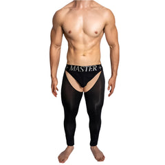 a hot man in black DM Master Cut-Out Tights - pridevoyageshop.com - gay men’s thights, leggings, and long underwear