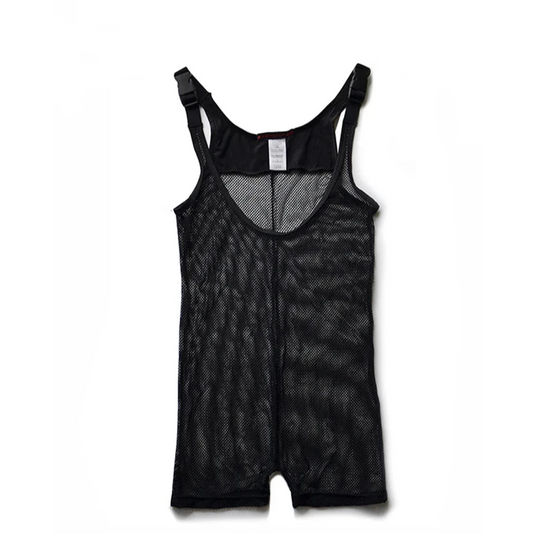 black DM Cruising Mesh Singlets - Men's Singlets, Bodysuits, Leotard & Unitard - pridevoyageshop.com