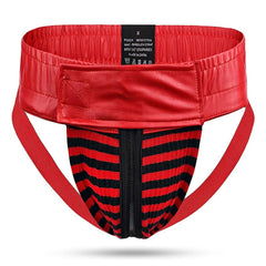 red Gay Jockstraps: Athletic Supporter & Jockstrap Wrestling- pridevoyageshop.com - gay men’s underwear and swimwear