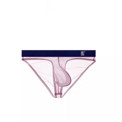 Lavender Transparent Hung Briefs - pridevoyageshop.com - gay men’s underwear and swimwear