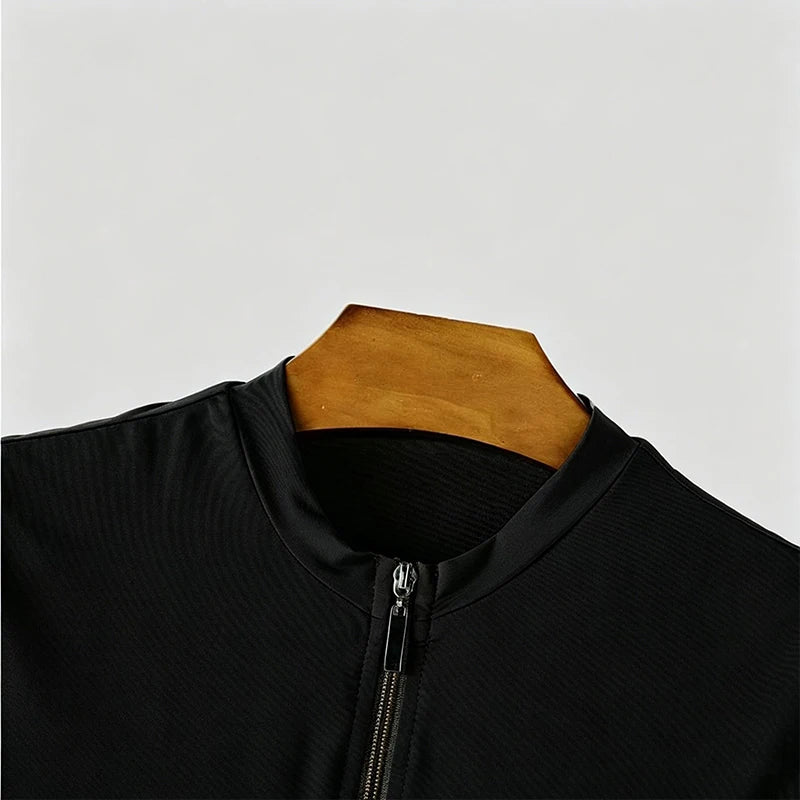 Pull It Down Deep-V Bodysuit for Gay Men