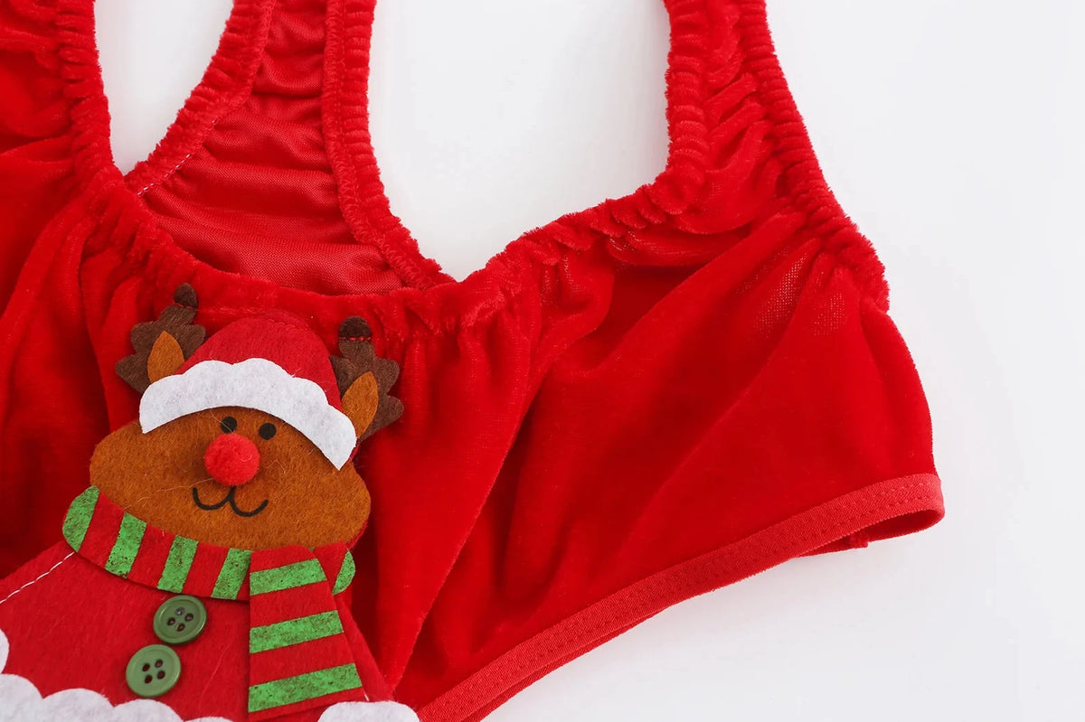 details of The Santa Must Be Crazy Bodysuit - pridevoyageshop.com - gay costumes, men role play outfits, gay party costumes and gay rave outfits