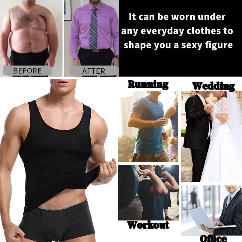 Men's Tank Top Shaper - pridevoyageshop.com - gay men’s underwear and swimwear
