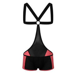black Gay Singlet and Bodysuit | Men's Mesh Backpack Singlets - Men's Singlets, Bodysuits, Rompers & Jumpsuits - pridevoyageshop.com