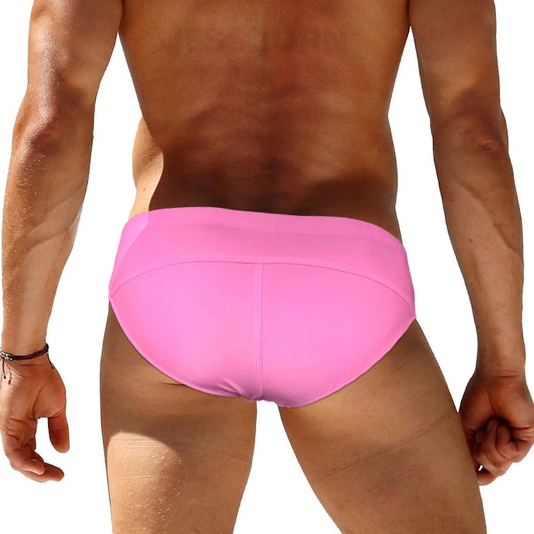 sexy gay man in pink Gay Swimwear | Gay Men's Clipper Swim Briefs- pridevoyageshop.com - gay men’s underwear and swimwear