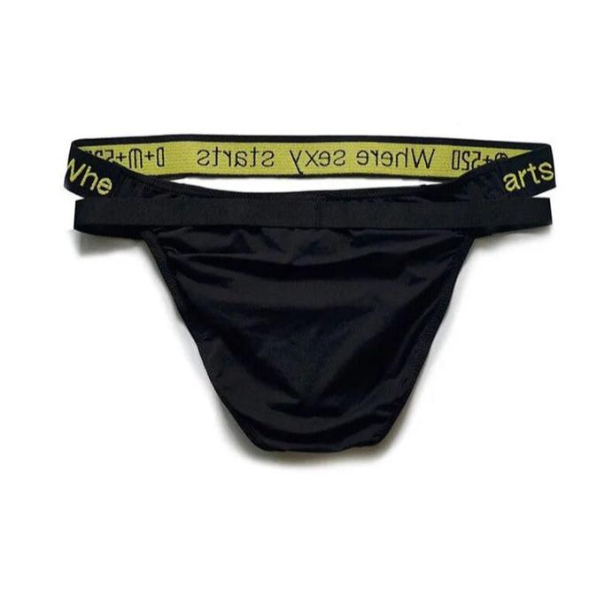 black DM Starting to Get Sexy Briefs - pridevoyageshop.com - gay men’s thongs, boxers, briefs and jockstraps