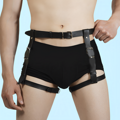 Men’s Forge Double‑Belt Leg Harness