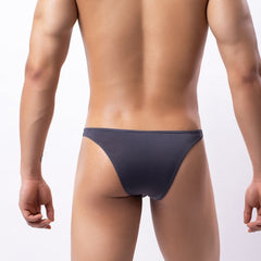 sexy gay man in gray Cheeky Low-Rise Mesh Briefs | Gay Men Underwear- pridevoyageshop.com - gay men’s underwear and swimwear