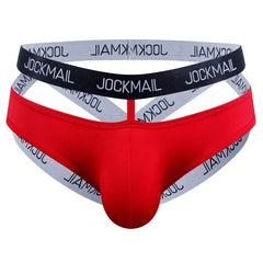 red Jockmail Bondage Jockstrap - pridevoyageshop.com - gay men’s underwear and swimwear