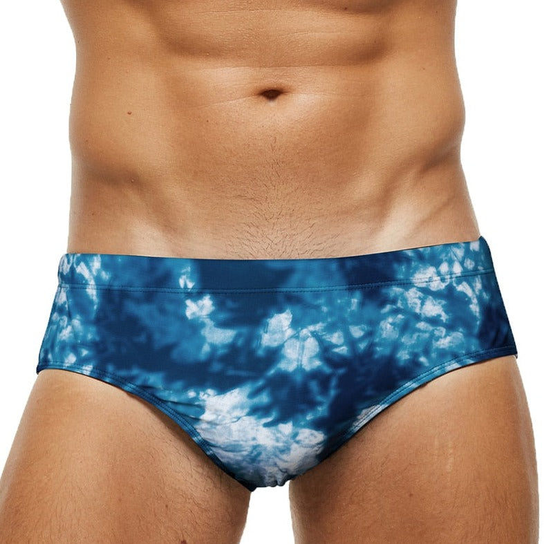 hot gay man in dye blue Gay Swimwear | 2023 New Men's Sexy Swim Briefs- pridevoyageshop.com - gay men’s underwear and swimwear