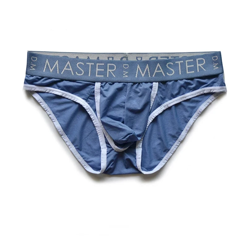 blue DM Mesh Master Briefs - pridevoyageshop.com - gay men’s thongs, boxers, briefs and jockstraps