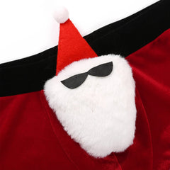 Santa’s Surprise Christmas Boxers - pridevoyageshop.com - gay costumes, men role play outfits, gay party costumes and gay rave outfits