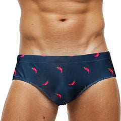 hot gay man in Chili Gay Swimwear | 2023 New Men's Sexy Swim Briefs- pridevoyageshop.com - gay men’s underwear and swimwear