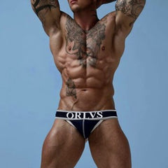 hot man in blue Gay Jockstraps: Wrestling Jockstrap & Gay Athletic Supporter- pridevoyageshop.com - gay men’s underwear and swimwear