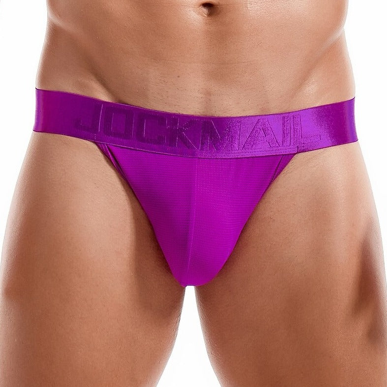 purple Jockmail Fiesta Rave Bikini Briefs | Gay Men Underwear- pridevoyageshop.com - gay men’s underwear and swimwear
