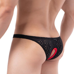 hot gay man in black Perfect for Tops No Crotch Mesh Briefs | Gay Men Underwear- pridevoyageshop.com - gay men’s underwear and swimwear