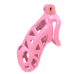 pink 4 Size Loyal Chastity Cage for Gay Puppy Play - pridevoyageshop.com - gay men’s puppy play gear, lingerie, fishnet and fetish wear