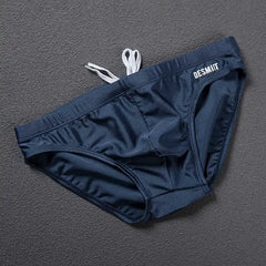 Desmiit Men’s Bulge Master Low Rise Swim Briefs